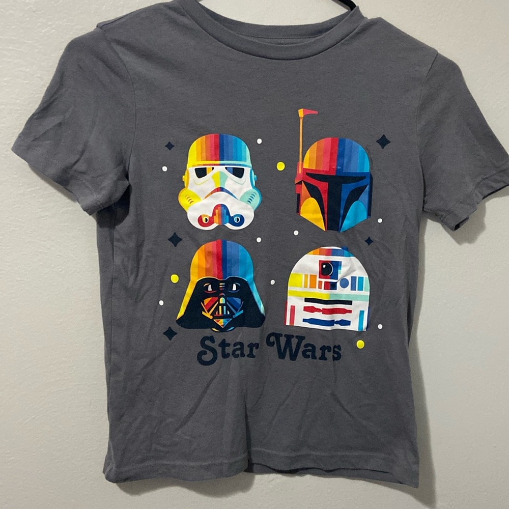 Boys Star Wars t-shirt grey